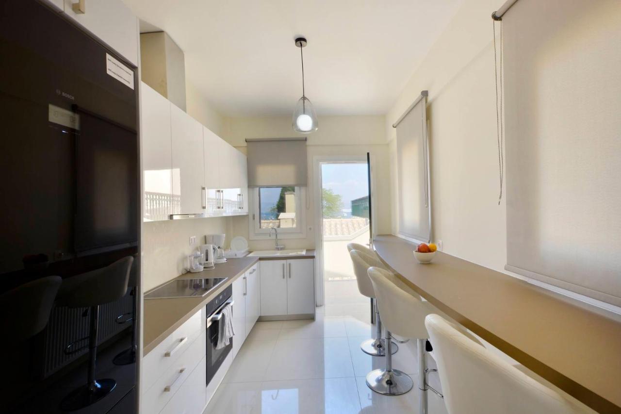 Luxury Bay View Apartment Corfu  Екстериор снимка