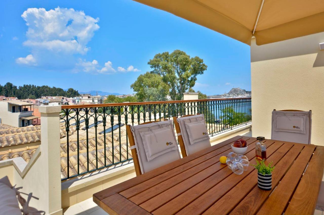 Luxury Bay View Apartment Corfu  Екстериор снимка